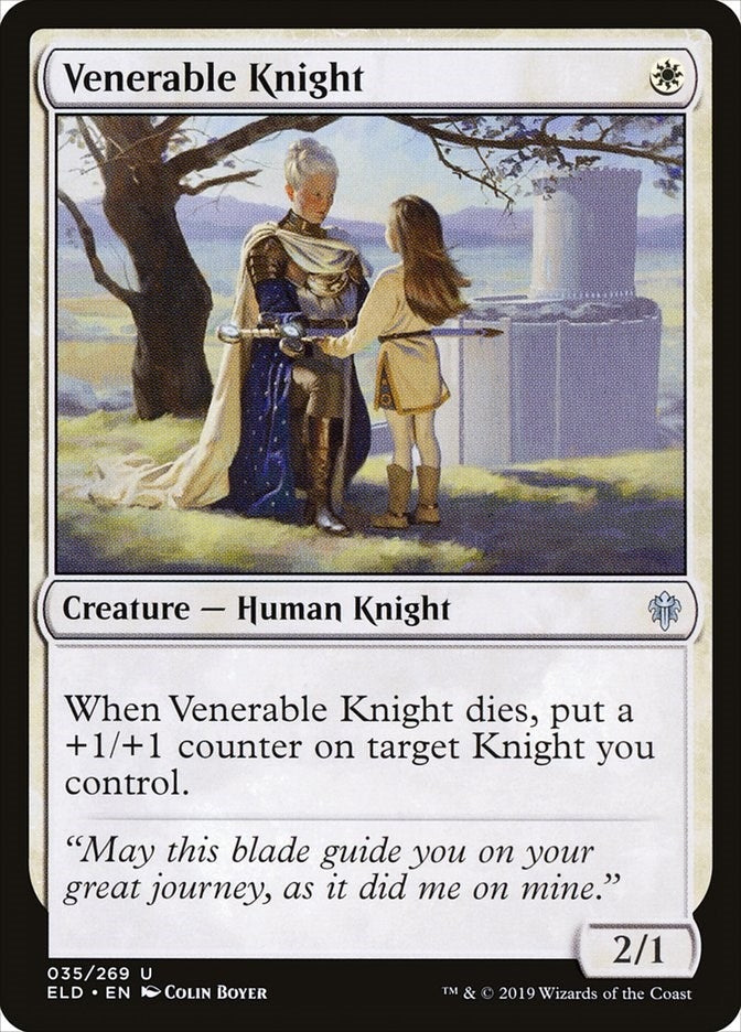 Image for Venerable Knight (35) (ELD) - Magic: The Gathering