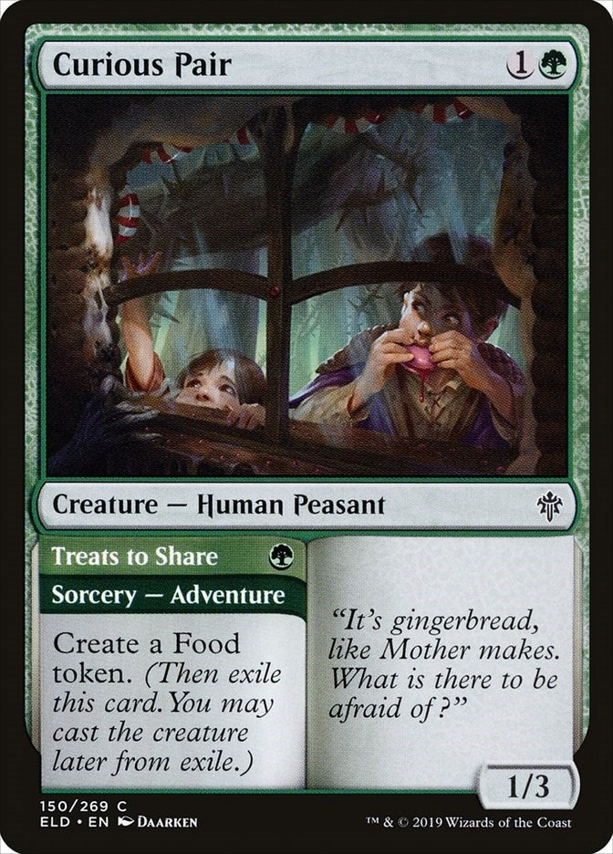 Image for Curious Pair (150) (ELD) - Magic: The Gathering