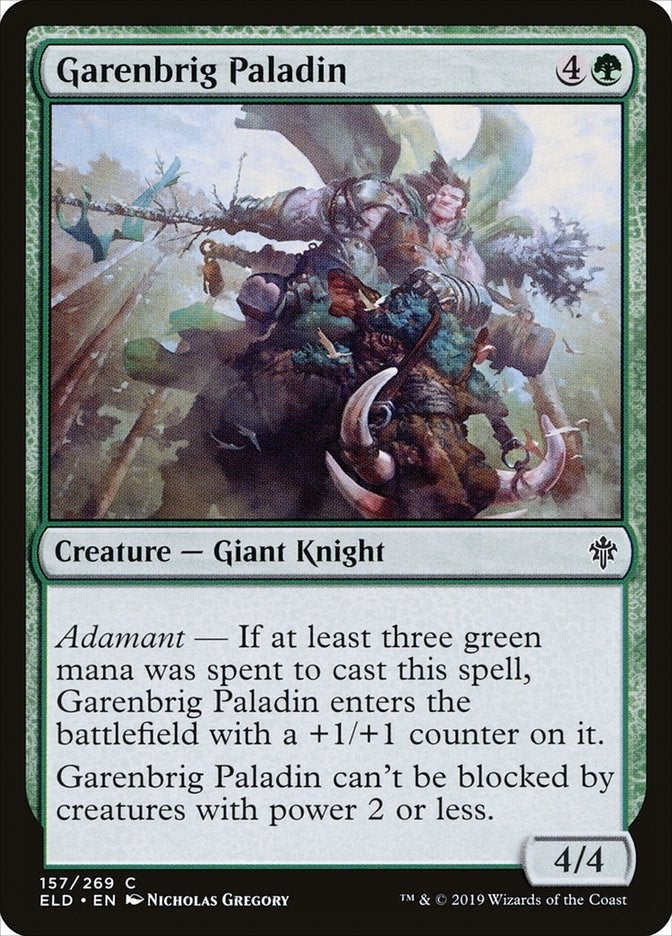 Image for Garenbrig Paladin (157) (ELD) - Magic: The Gathering