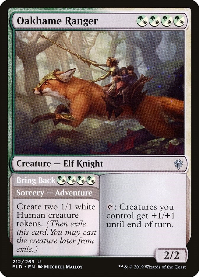 Image for Oakhame Ranger (212) (ELD) - Magic: The Gathering