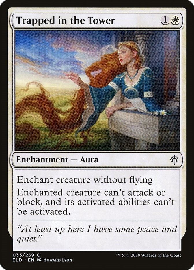 Image for Trapped in the Tower (33) (ELD) - Magic: The Gathering