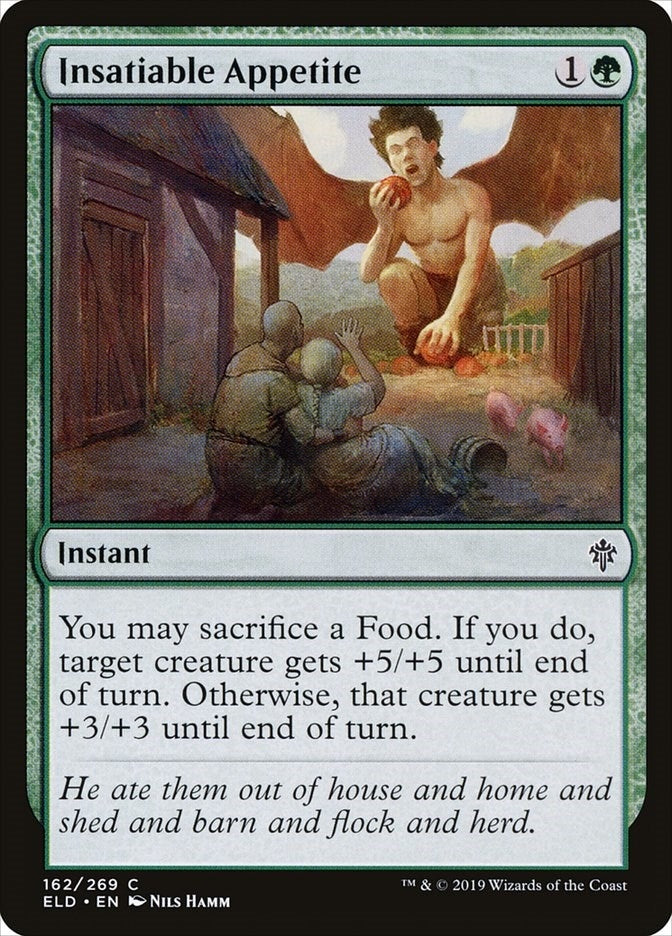 Image for Insatiable Appetite (162) (ELD) - Magic: The Gathering