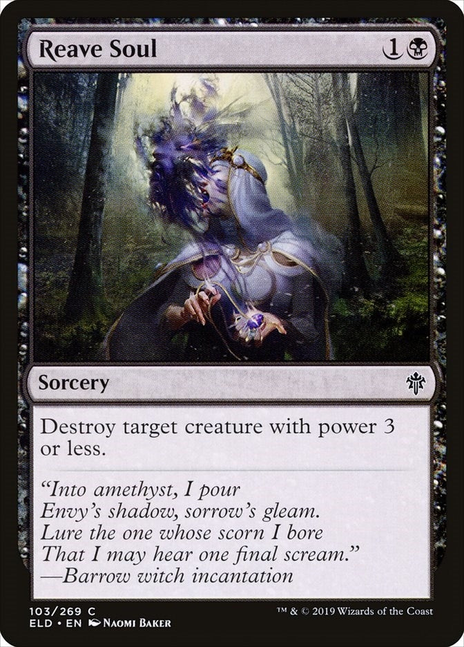 Image for Reave Soul (103) (ELD) - Magic: The Gathering