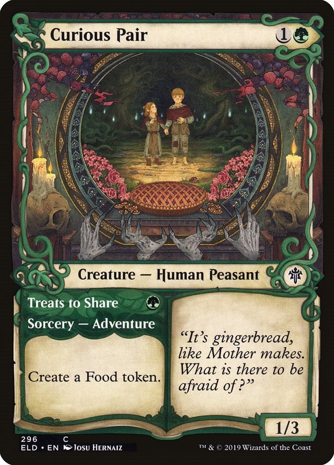 Image for Curious Pair (Showcase) (296) (ELD) - Magic: The Gathering
