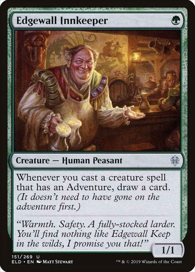 Image for Edgewall Innkeeper (151) (ELD) - Magic: The Gathering