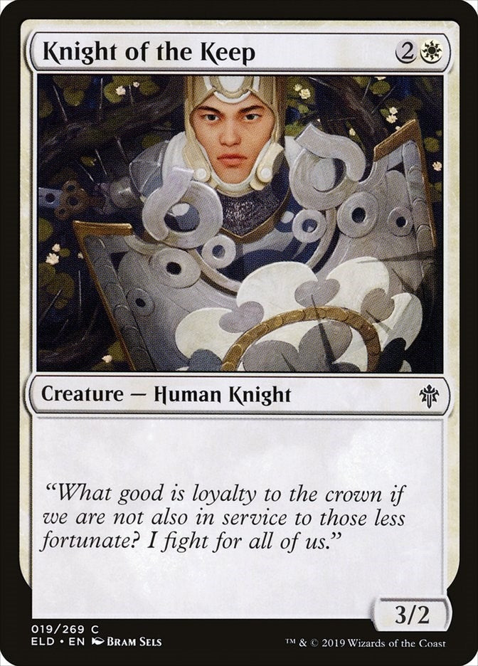 Image for Knight of the Keep (19) (ELD) - Magic: The Gathering