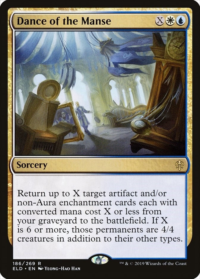 Image for Dance of the Manse (186) (ELD) - Magic: The Gathering