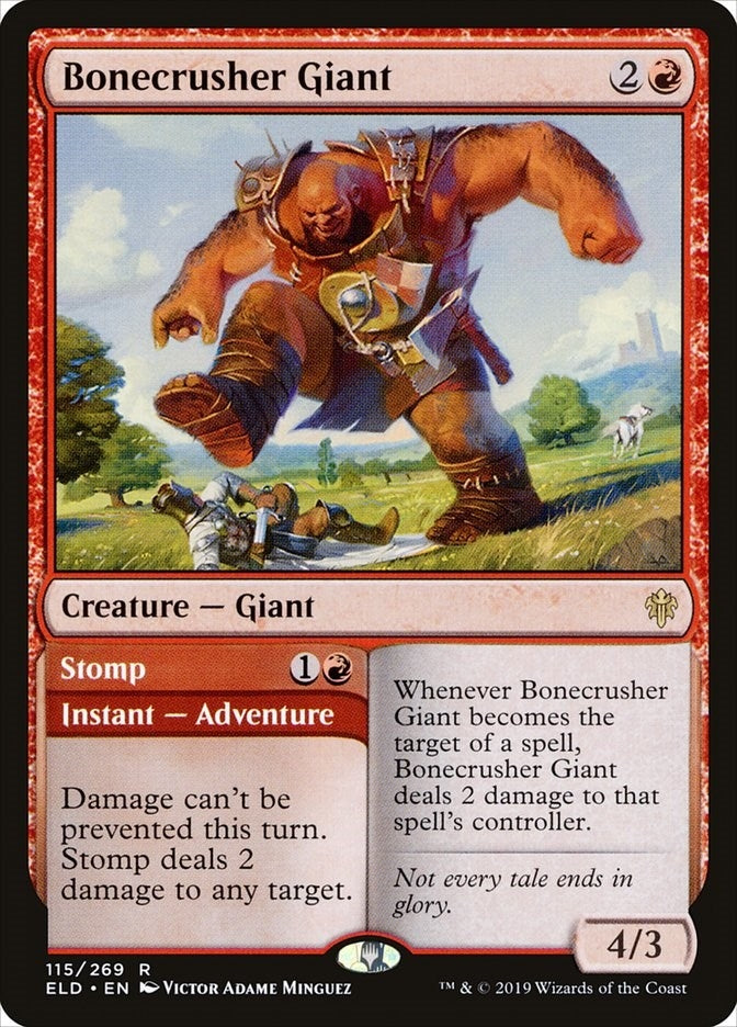 Image for Bonecrusher Giant (115) (ELD) - Magic: The Gathering