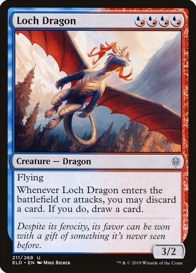 Image for Loch Dragon (211) (ELD) - Magic: The Gathering