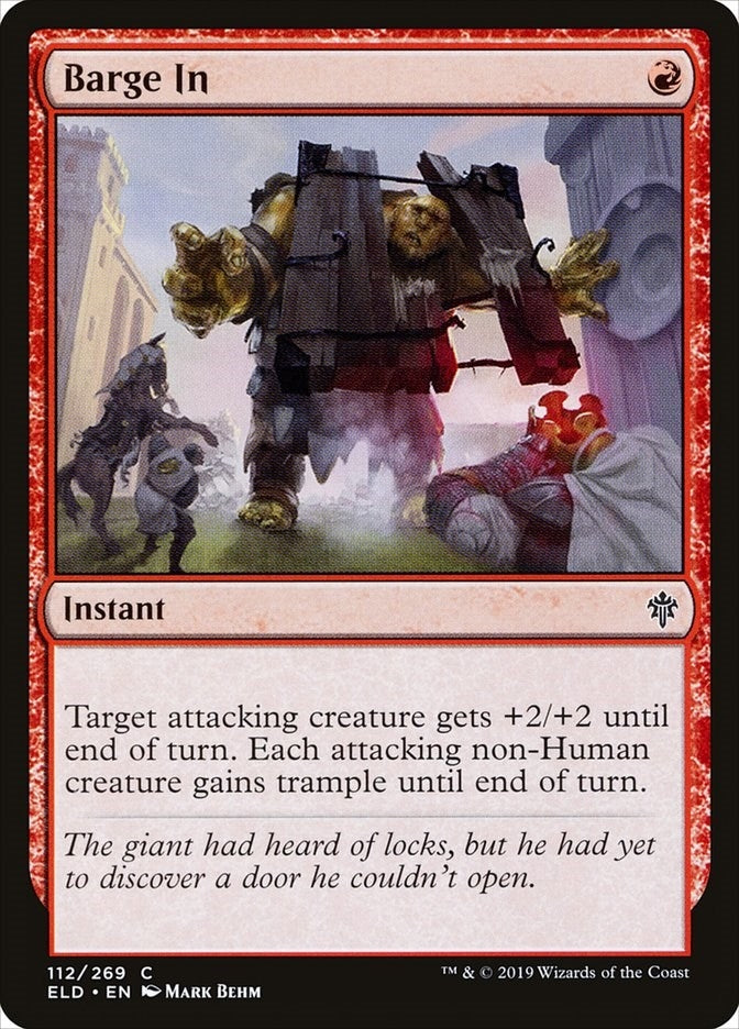 Image for Barge In (112) (ELD) - Magic: The Gathering