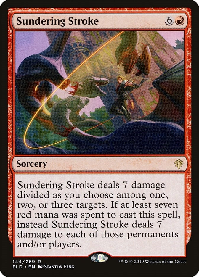 Image for Sundering Stroke (144) (ELD) - Magic: The Gathering