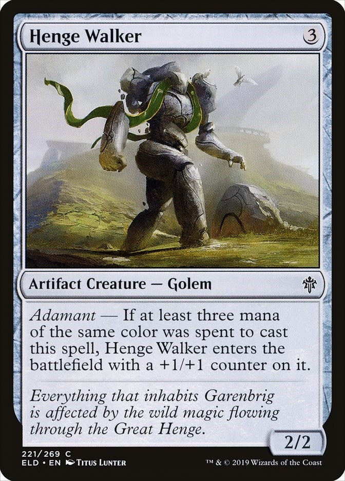 Image for Henge Walker (221) (ELD) - Magic: The Gathering