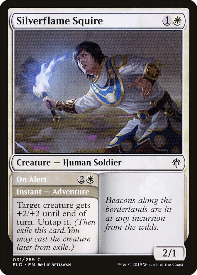 Image for Silverflame Squire (31) (ELD) - Magic: The Gathering