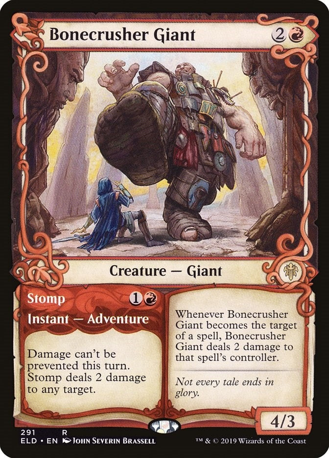 Image for Bonecrusher Giant (Showcase) (291) (ELD) - Magic: The Gathering