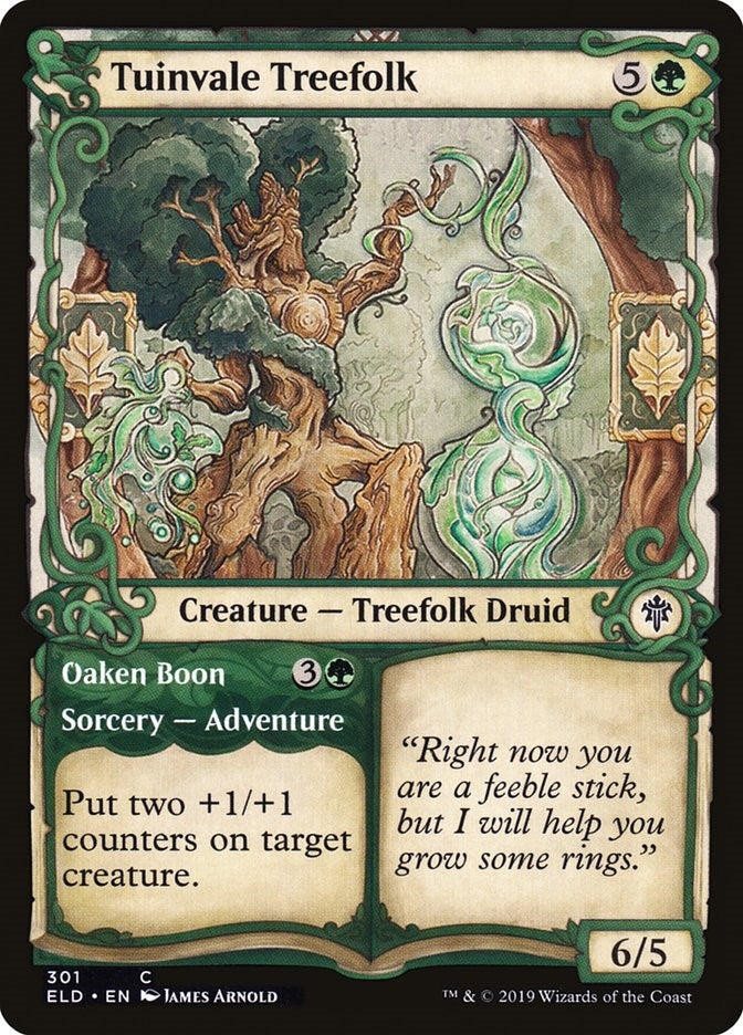 Image for Tuinvale Treefolk (Showcase) (301) (ELD) - Magic: The Gathering