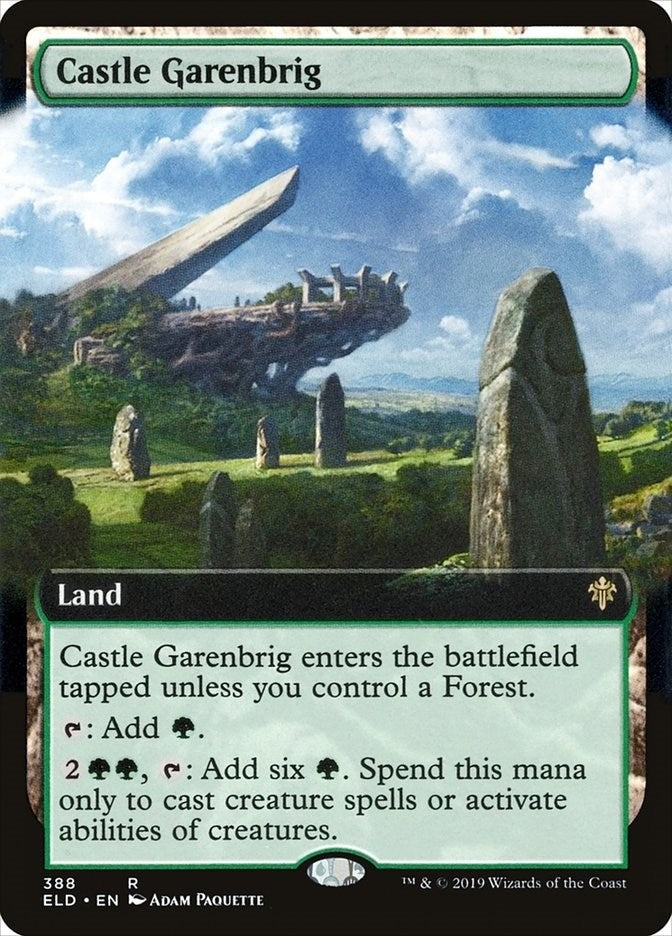 Image for Castle Garenbrig (Extended Art) (388) (ELD) - Magic: The Gathering