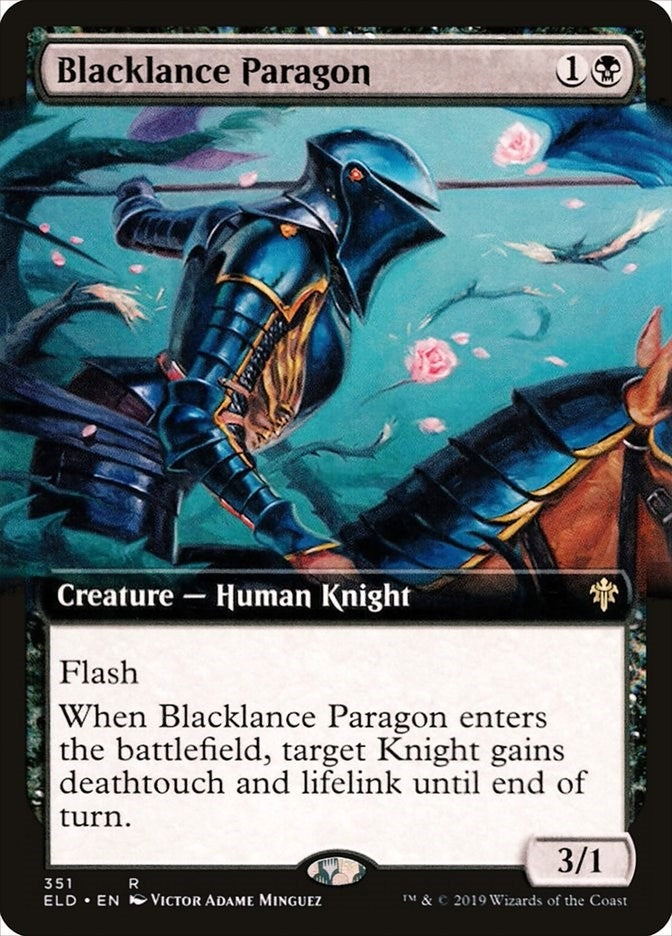 Image for Blacklance Paragon (Extended Art) (351) (ELD) - Magic: The Gathering