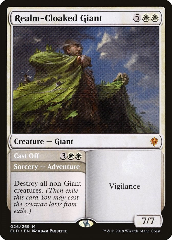 Image for Realm-Cloaked Giant (26) (ELD) - Magic: The Gathering