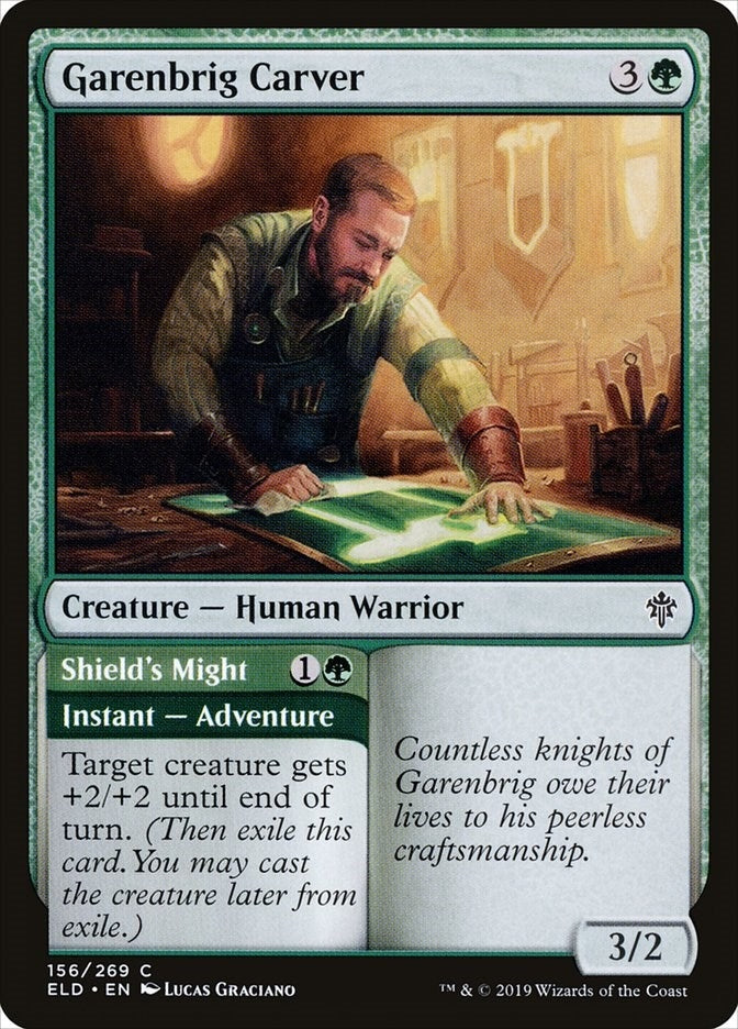 Image for Garenbrig Carver (156) (ELD) - Magic: The Gathering