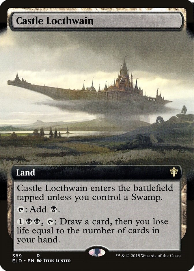 Image for Castle Locthwain (Extended Art) (389) (ELD) - Magic: The Gathering