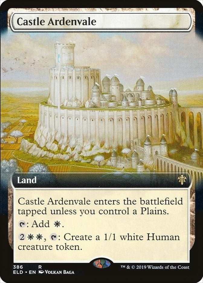 Image for Castle Ardenvale (Extended Art) (386) (ELD) - Magic: The Gathering