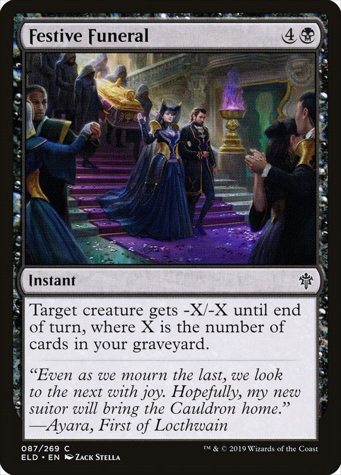 Image for Festive Funeral (87) (ELD) - Magic: The Gathering