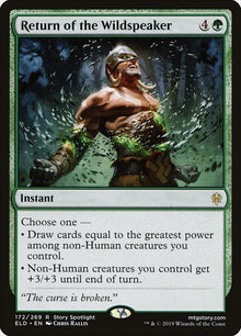 Image for Return of the Wildspeaker (172) (ELD) - Magic: The Gathering