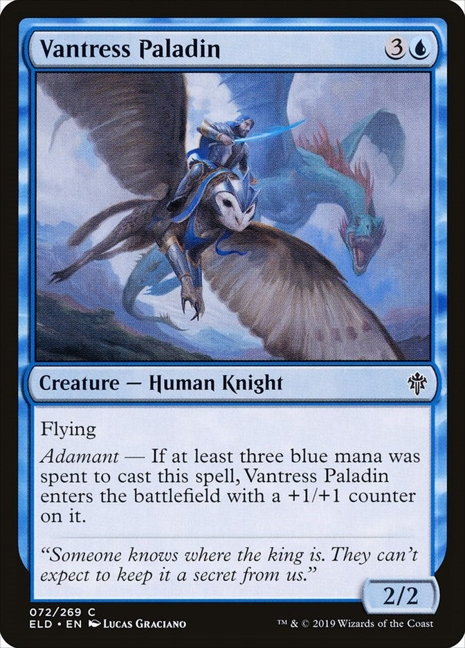 Image for Vantress Paladin (72) (ELD) - Magic: The Gathering