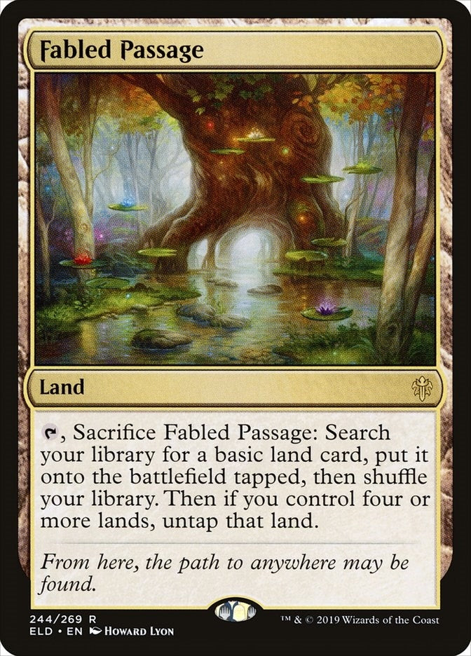 Image for Fabled Passage (244) (ELD) - Magic: The Gathering