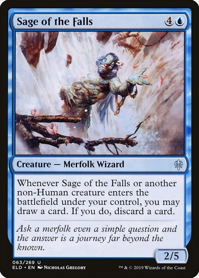 Image for Sage of the Falls (63) (ELD) - Magic: The Gathering