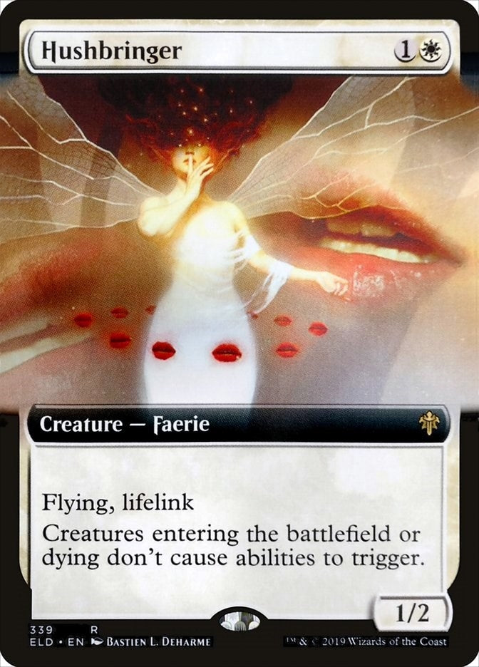 Image for Hushbringer (Extended Art) (339) (ELD) - Magic: The Gathering