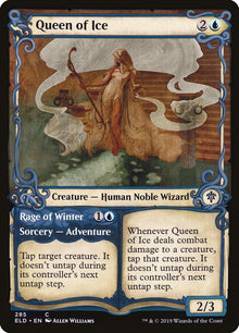 Image for Queen of Ice (Showcase) (285) (ELD) - Magic: The Gathering
