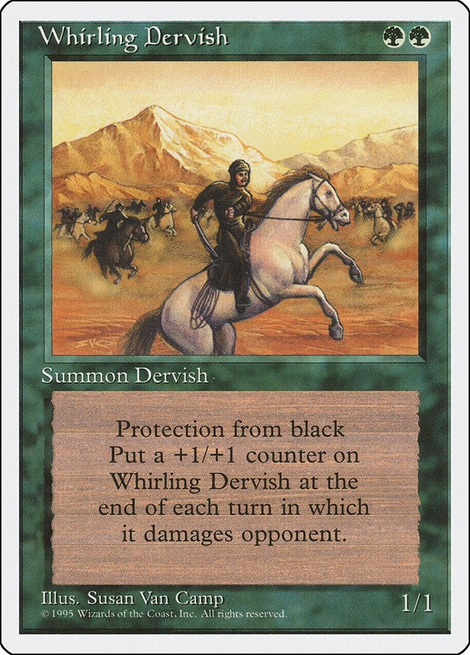 Image for Whirling Dervish (Fourth Edition) - Magic: The Gathering