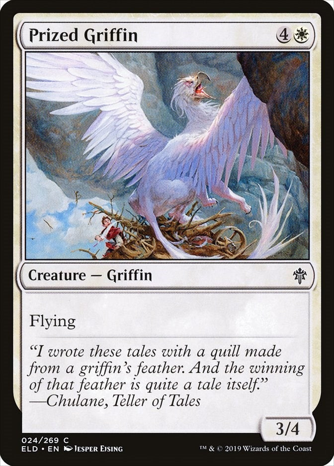 Image for Prized Griffin (24) (ELD) - Magic: The Gathering
