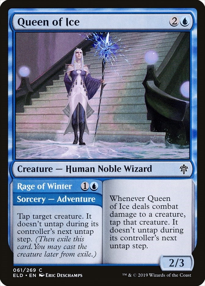 Image for Queen of Ice (61) (ELD) - Magic: The Gathering