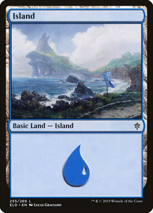 Image for Island (255) (255) (ELD) - Magic: The Gathering