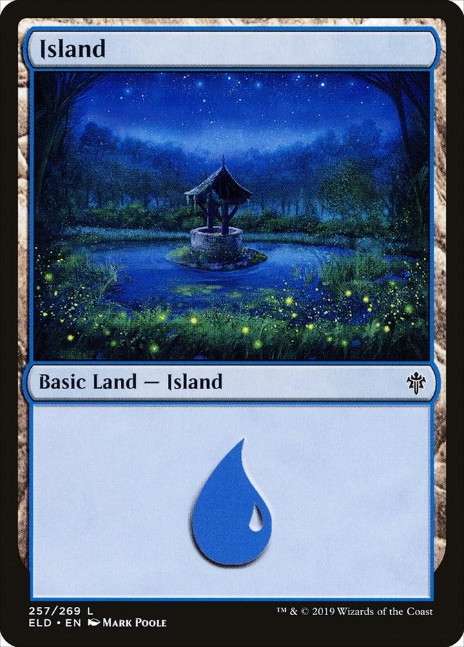 Image for Island (257) (257) (ELD) - Magic: The Gathering