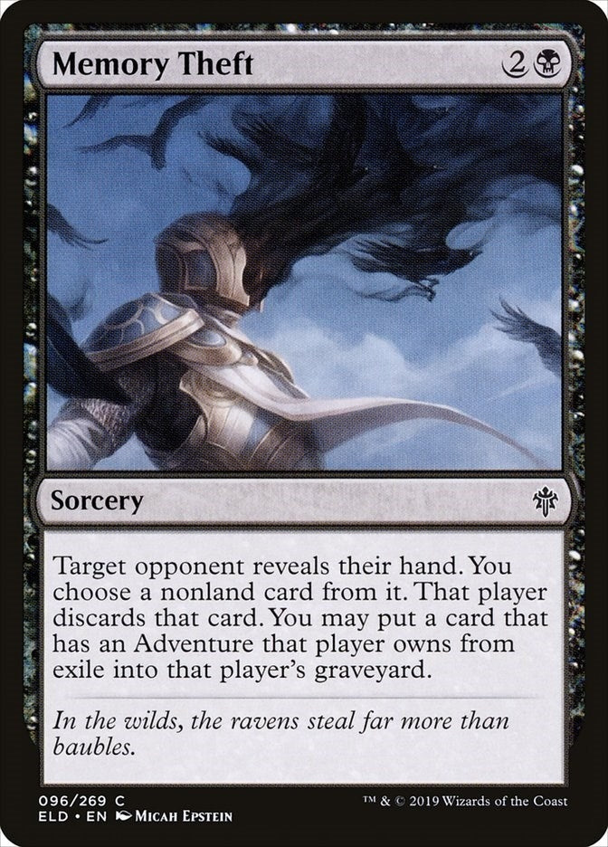 Image for Memory Theft (96) (ELD) - Magic: The Gathering