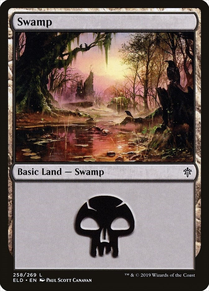 Image for Swamp (258) (258) (ELD) - Magic: The Gathering