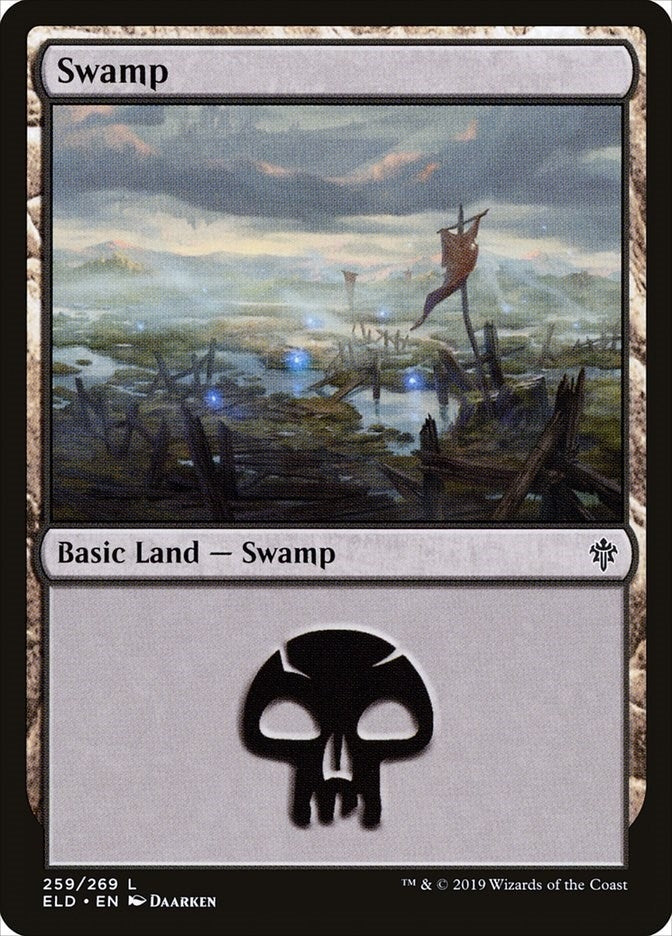 Image for Swamp (259) (259) (ELD) - Magic: The Gathering