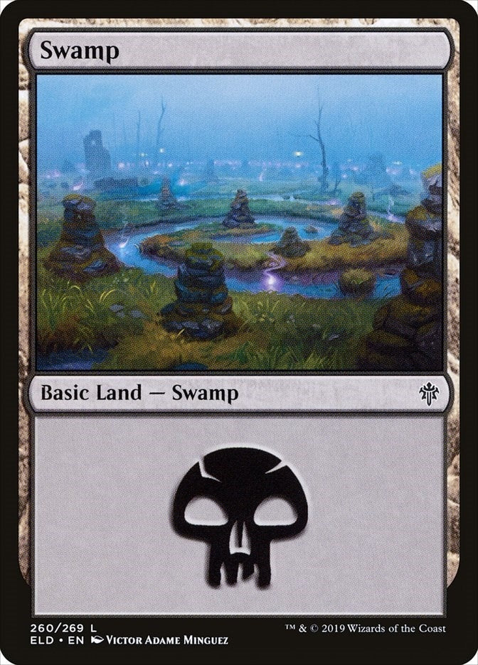 Image for Swamp (260) (260) (ELD) - Magic: The Gathering