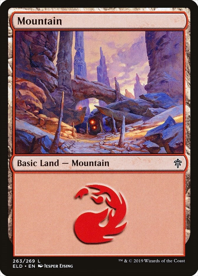 Image for Mountain (263) (263) (ELD) - Magic: The Gathering
