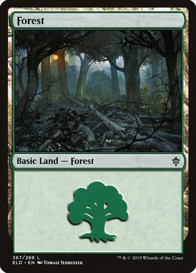 Image for Forest (267) (267) (ELD) - Magic: The Gathering