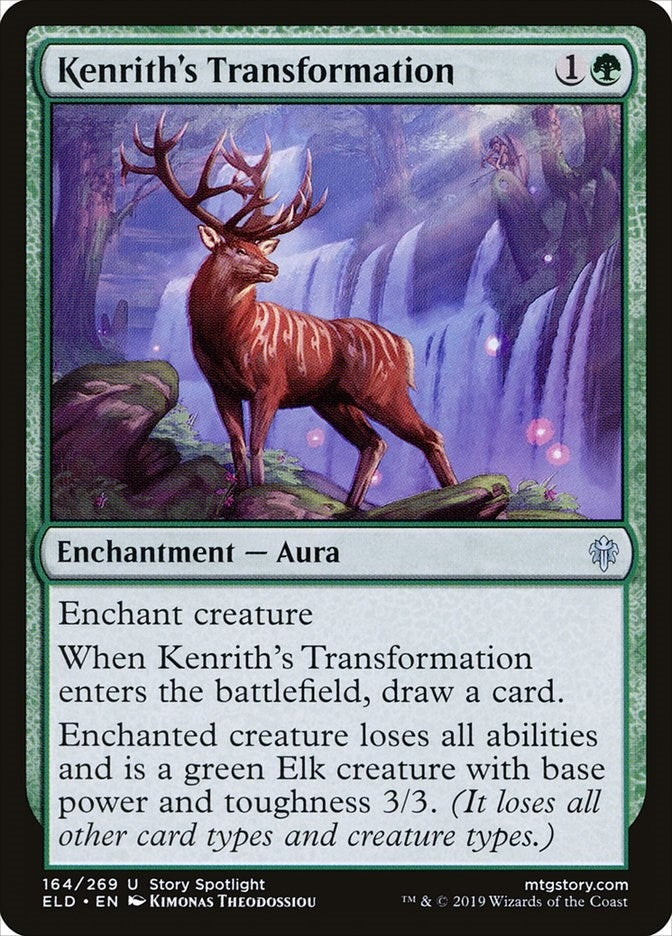 Image for Kenrith's Transformation (164) (ELD) - Magic: The Gathering
