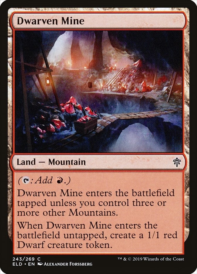 Image for Dwarven Mine (243) (ELD) - Magic: The Gathering