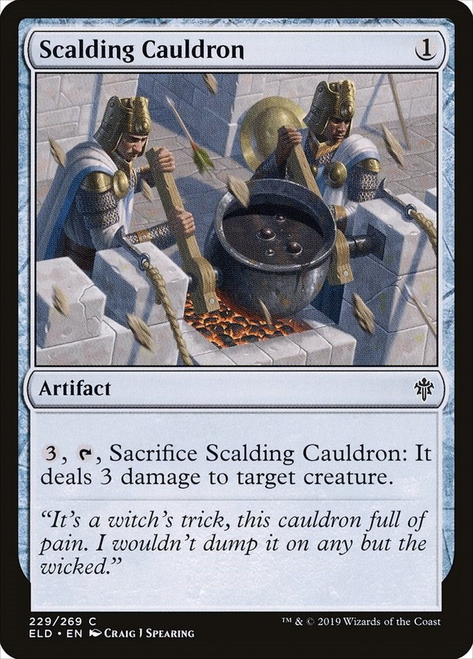 Image for Scalding Cauldron (229) (ELD) - Magic: The Gathering