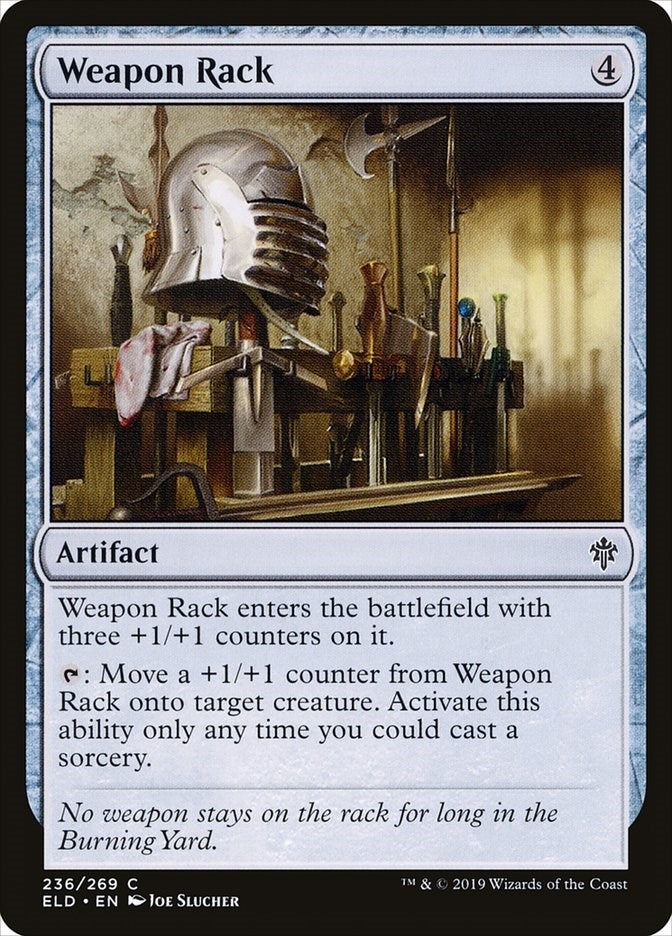 Image for Weapon Rack (236) (ELD) - Magic: The Gathering