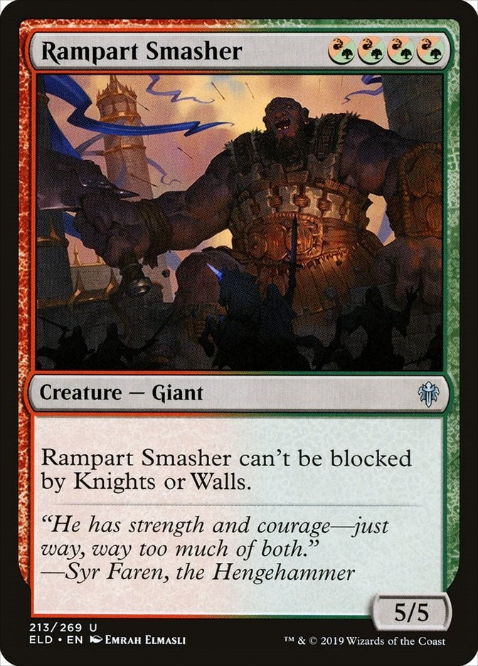 Image for Rampart Smasher (213) (ELD) - Magic: The Gathering