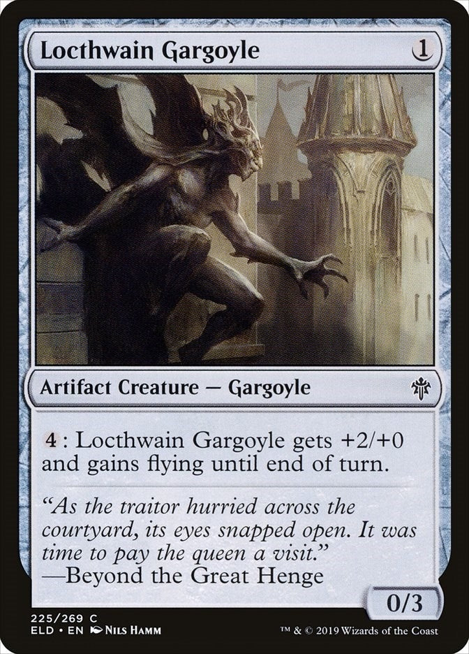 Image for Locthwain Gargoyle (225) (ELD) - Magic: The Gathering