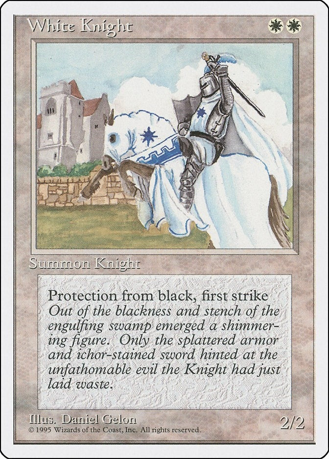 Image for White Knight (Fourth Edition) - Magic: The Gathering
